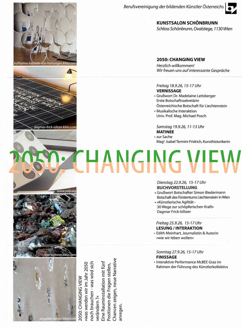 Ausstellung im Kunstsalon Schönbrunn 18.09. - 27.09.2026