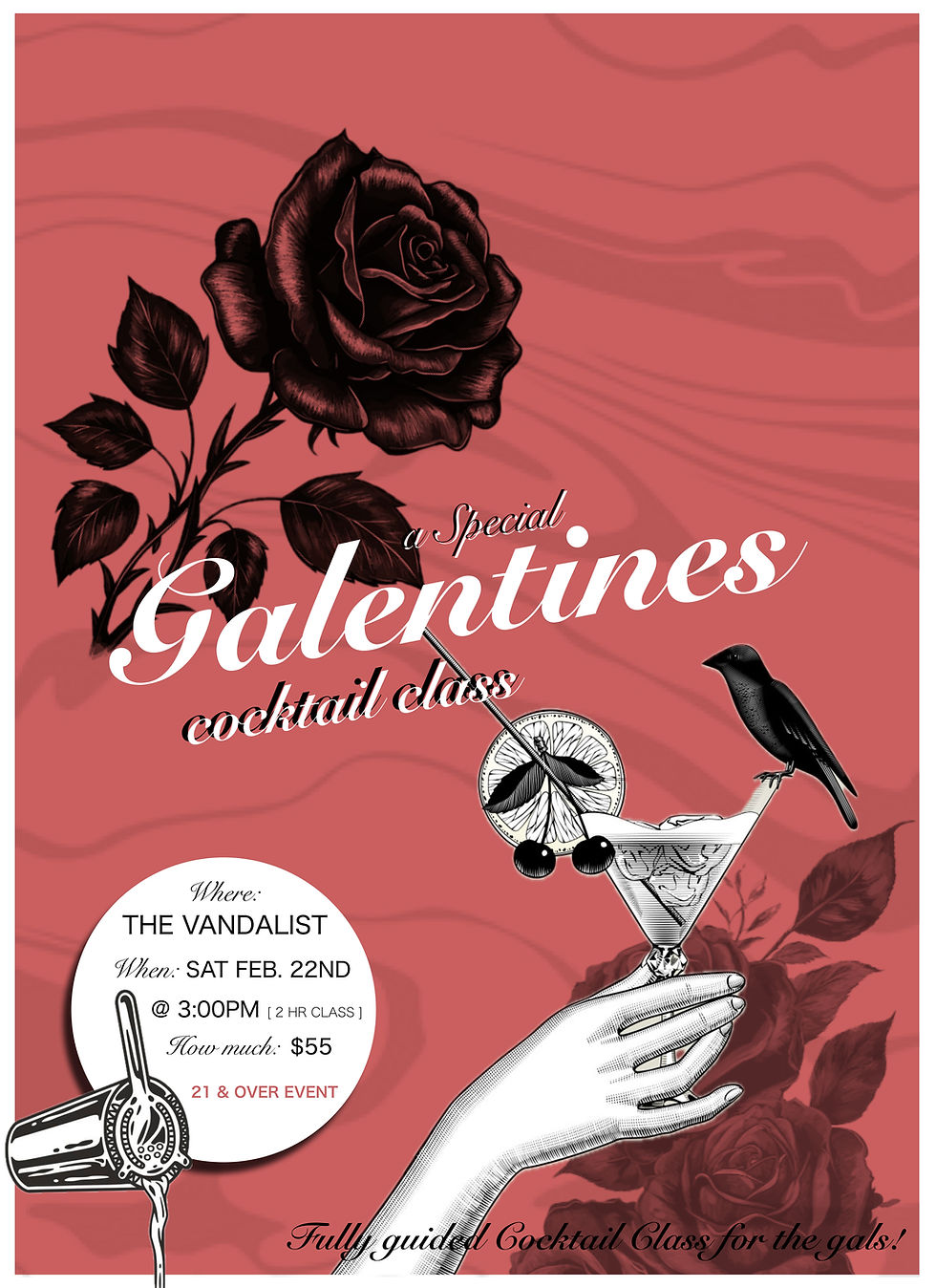 Galentine's Cocktail Class