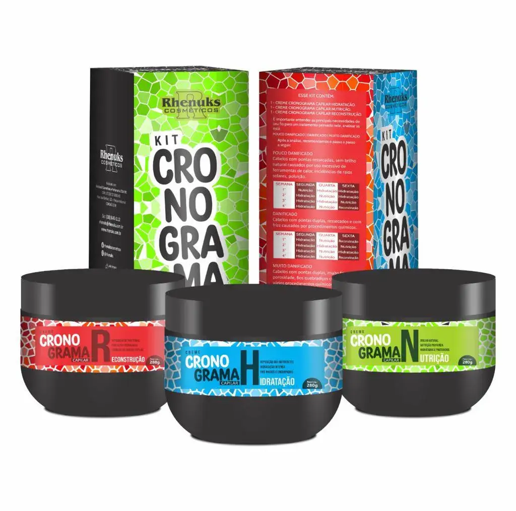 Kit Cronograma Capilar Completo - Rhenuks
