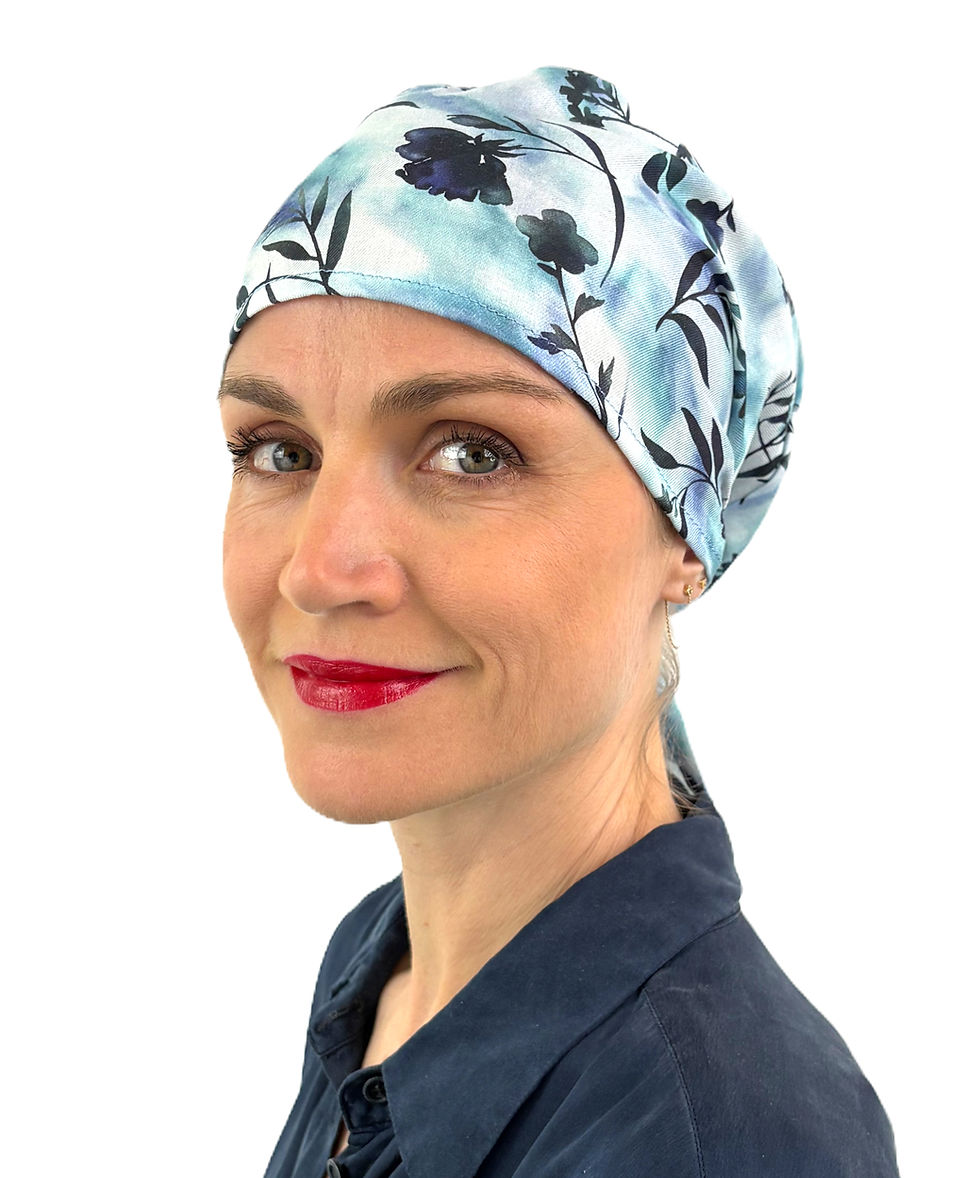 Miniature : CALOT COUVRANT "Blue & dream flowers"