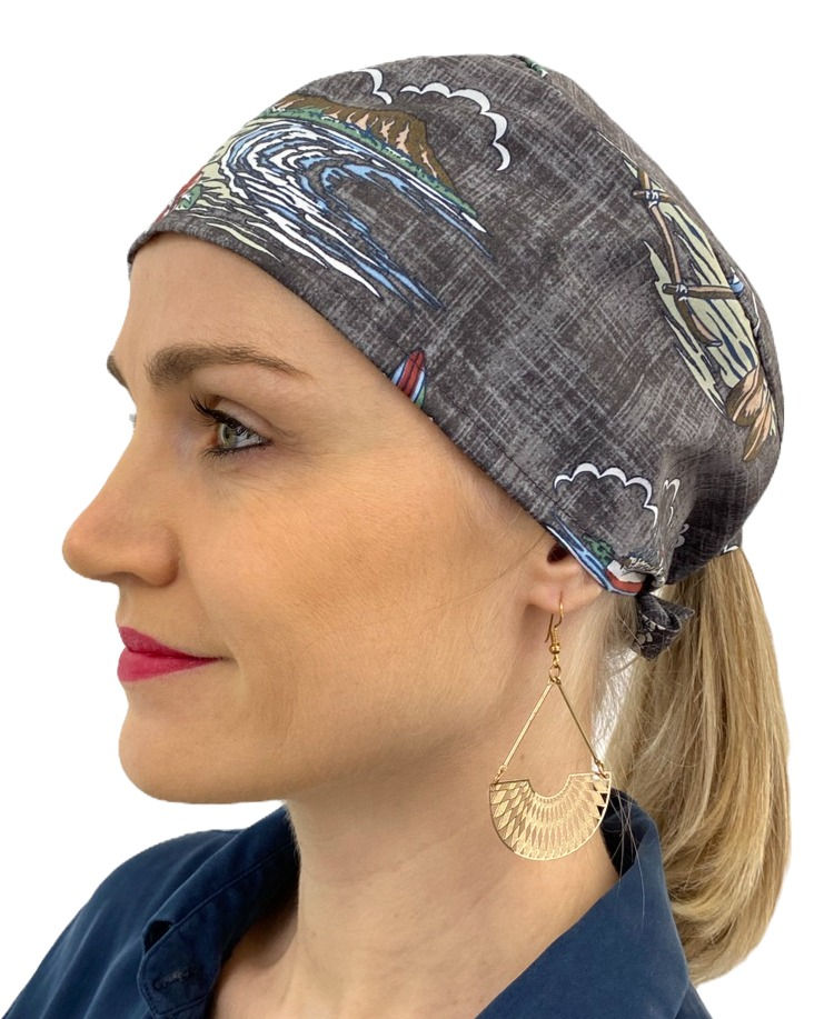 Miniature : Calot de bloc tissu coton fantaisie