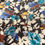 Miniature : Tissu pour calot court coton fantaisie imprimé fleurs
