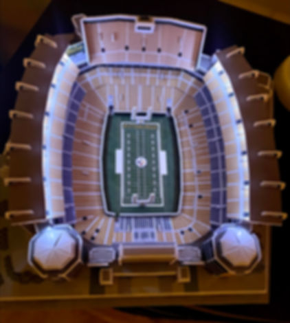 Pittsburg Steelers Replica Stadium with LED Lights