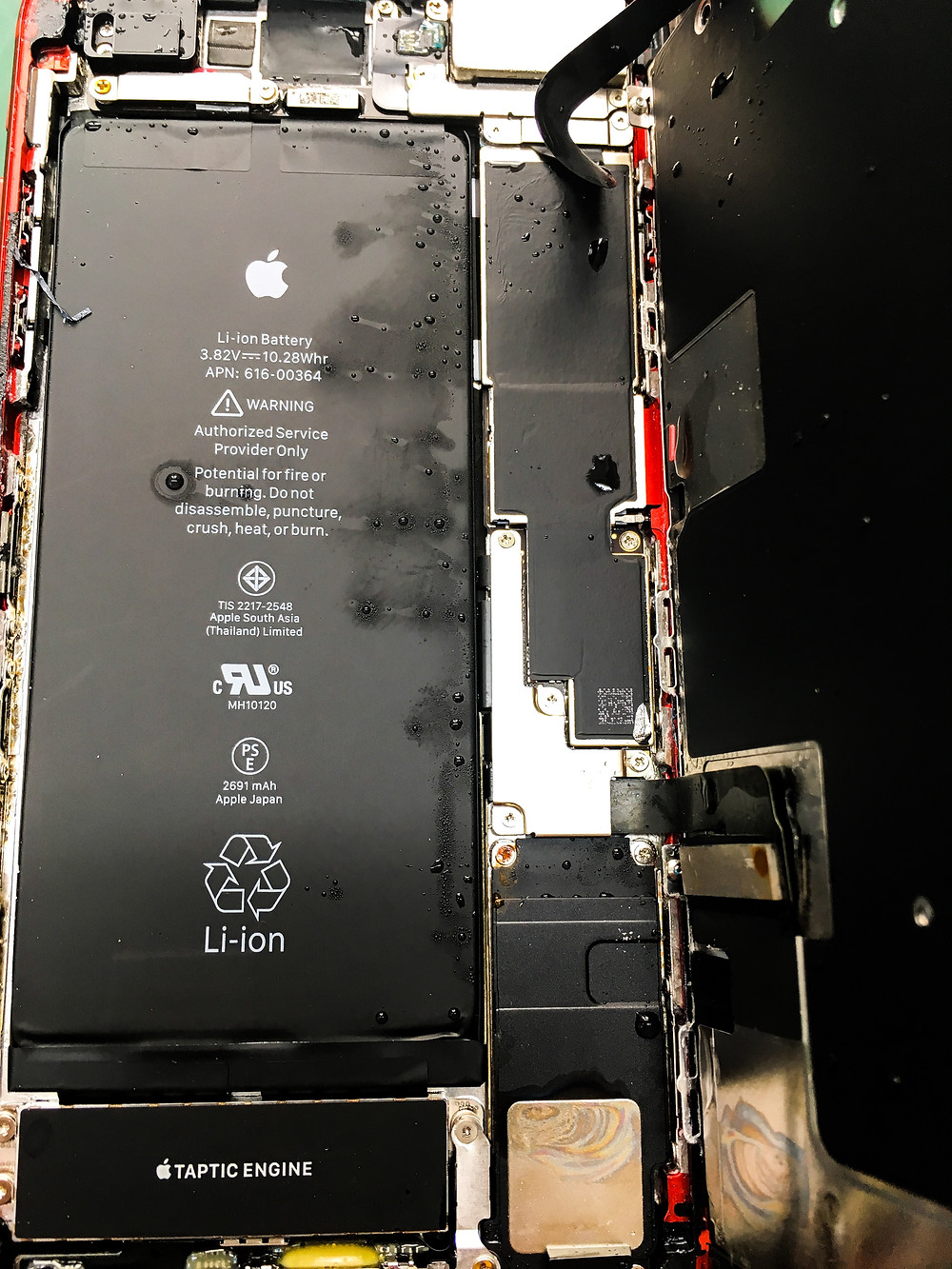 iPhone zalanie FixMe serwis Apple Łódź