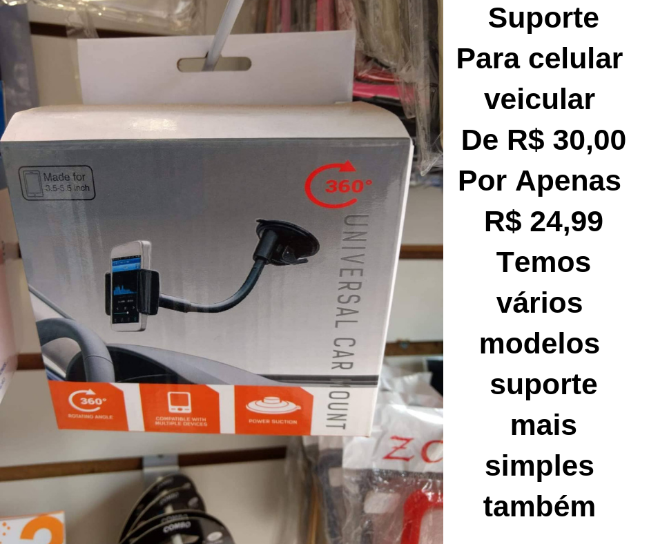 Miniatura: Variedades de acessórios para seu celular