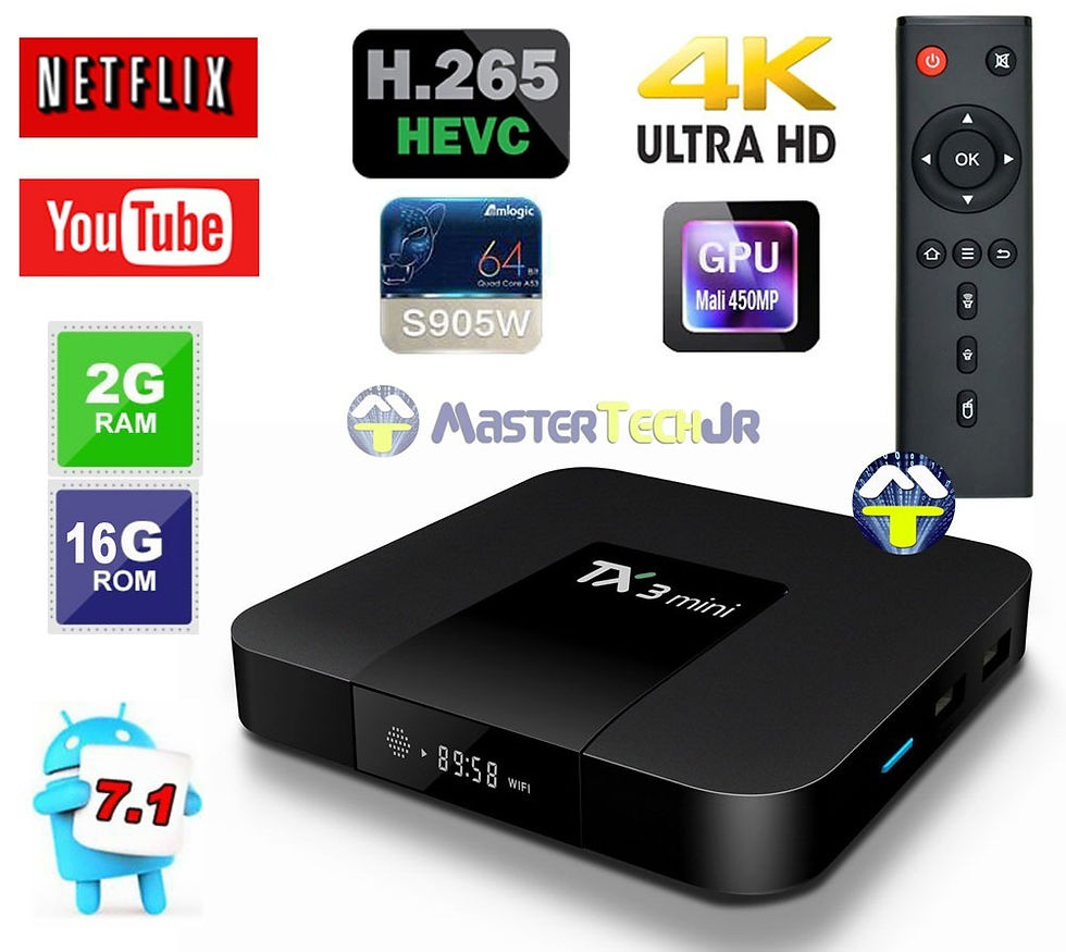 Miniatura: TV box 4k e Tv Box MiniX9 com Gamer mais de 7000 jogos