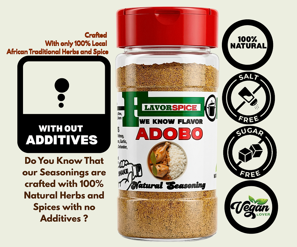 Thumbnail: Flavor Spice Adobo Seasoning Ingredient list