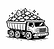 Icon of a mining truck representing critical minerals