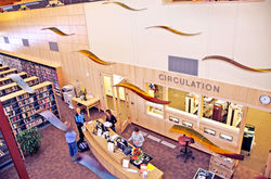 view from the mezzanine