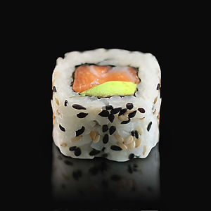 61. California zalm avocado / Saumon avocat