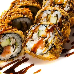 87a. Dragon Eye zalm / saumon