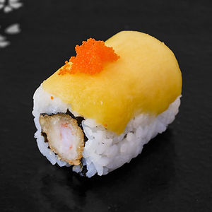 58. Rainbow mango gebakken garnalen / Mango scampis frits