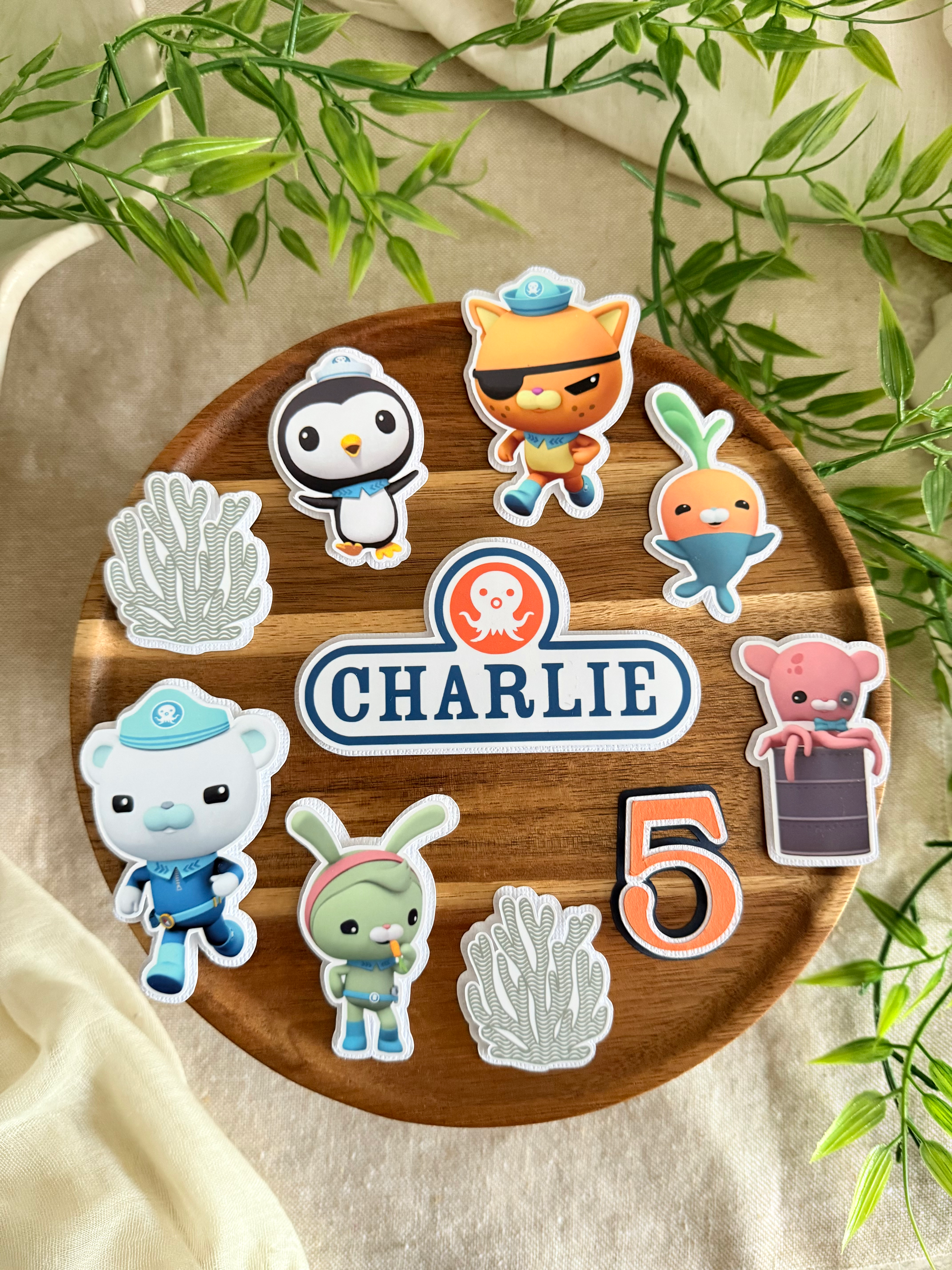Octonauts Cake Topper Set