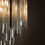 Thumbnail: Original Venini Triangolar Crystals Chandelier 1970s