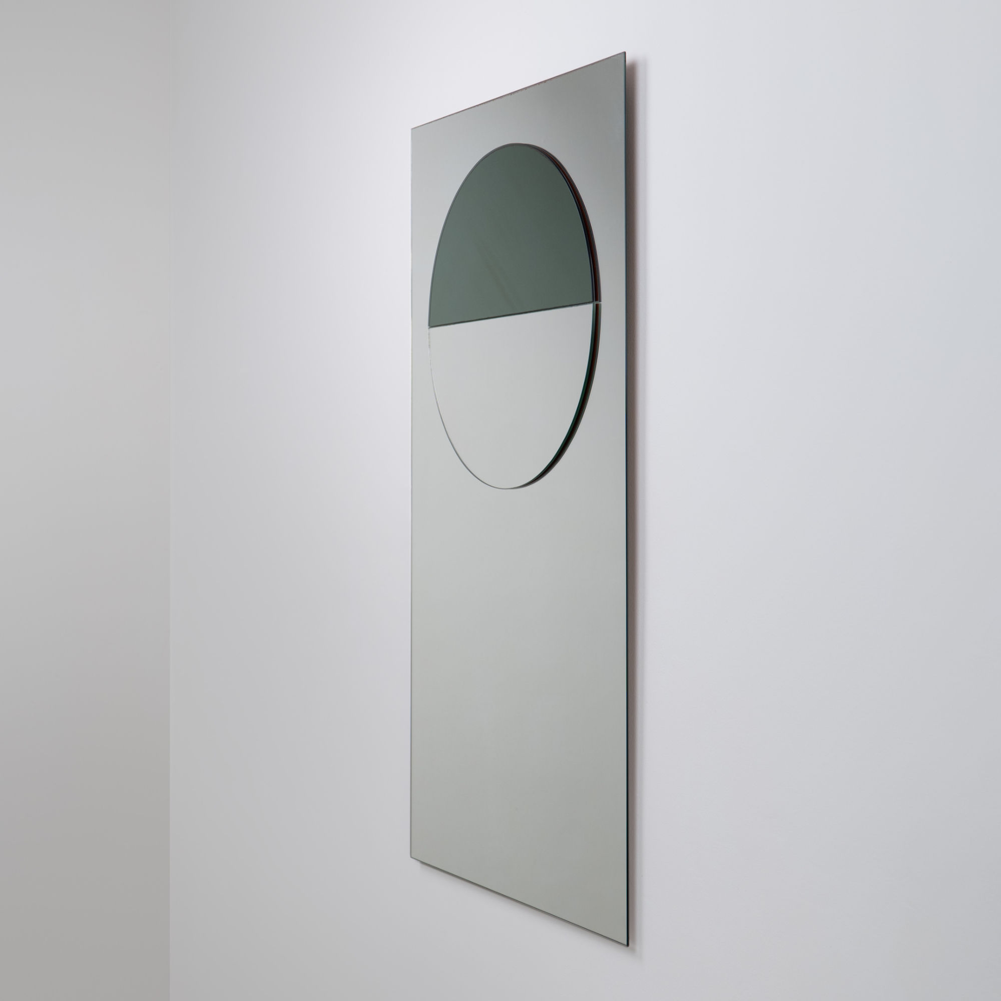 ON HOLD! Mid Century Cristal Art Wall Mirror 1970s