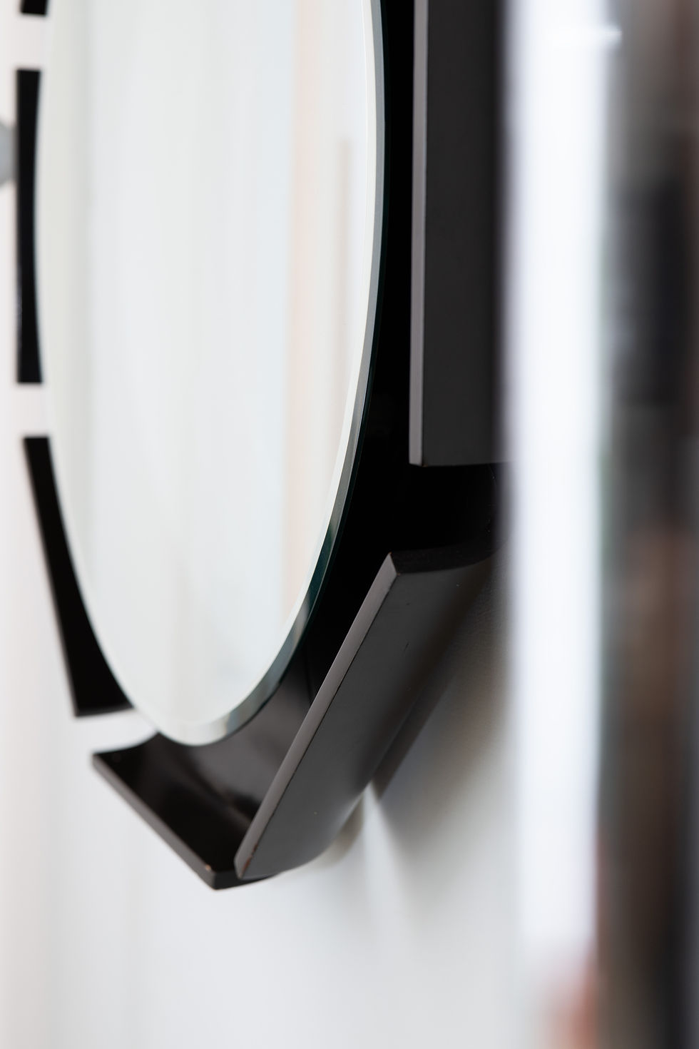 Thumbnail: Mid Century Round Illuminated Mirror 1970s