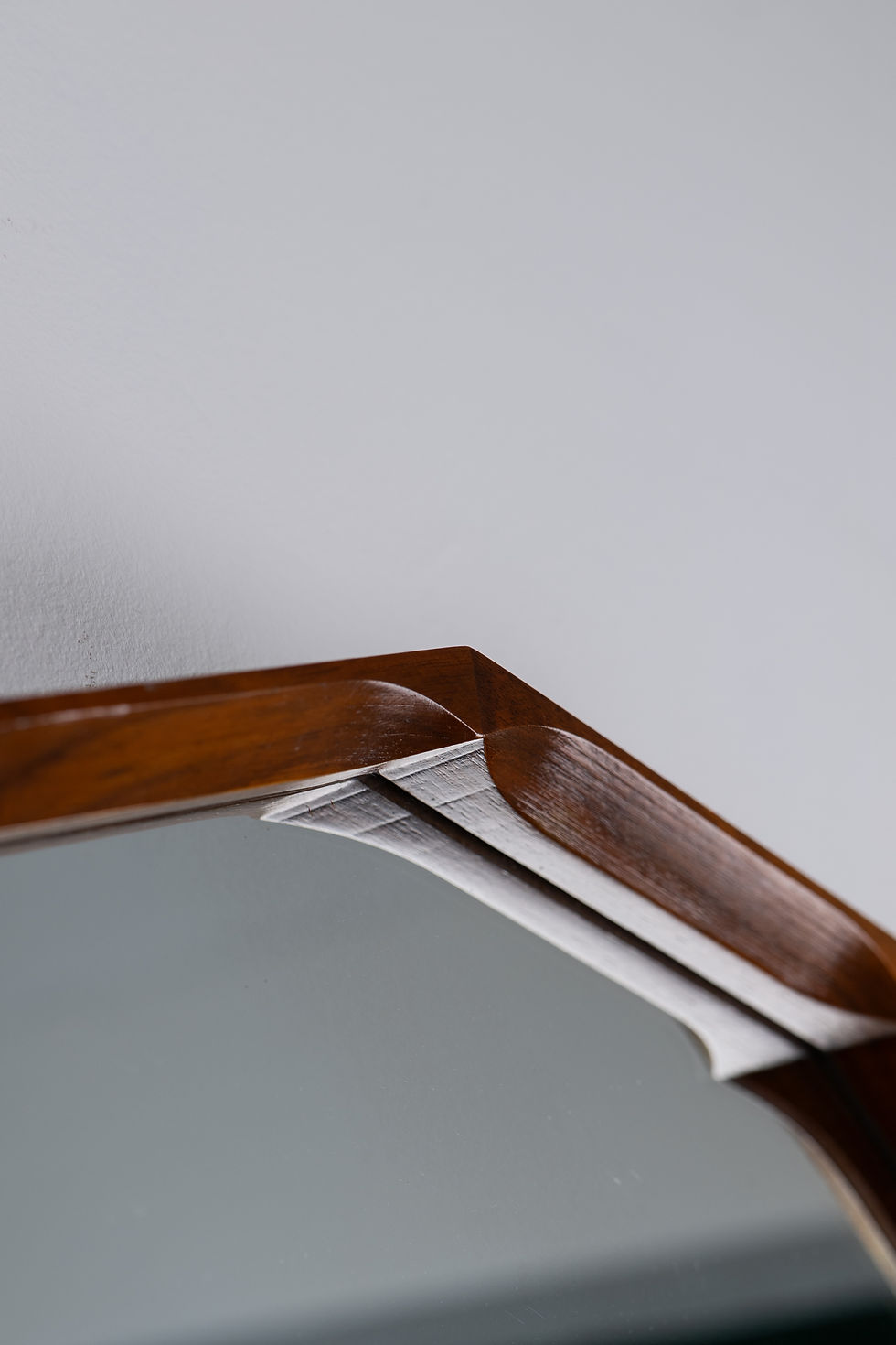 Thumbnail: Mid Century Dino Cavalli for Tredici Geometric Mirror 1960s