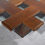 Thumbnail: Large Italian Square Wood Coffee Table Italy 1960s