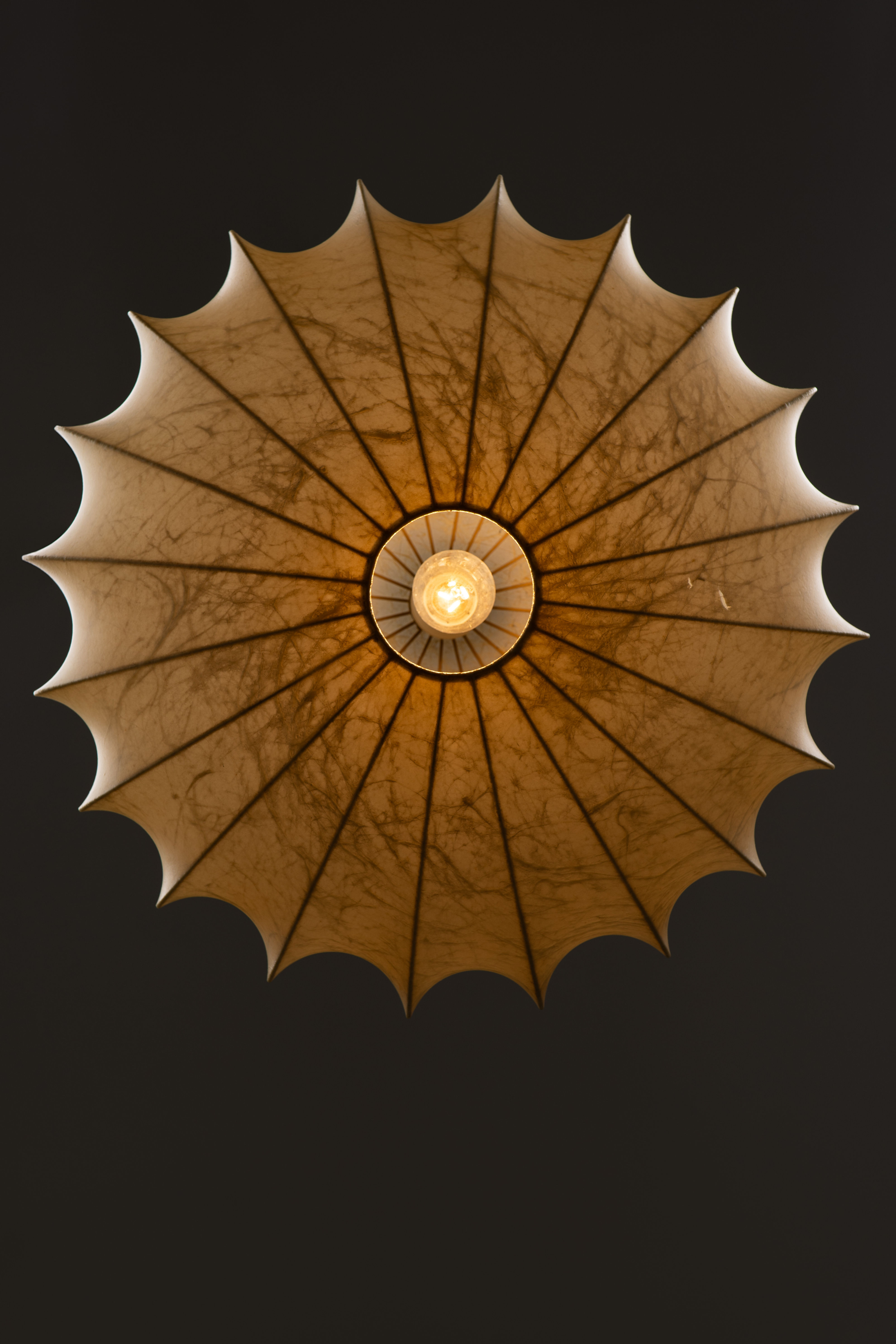 Cocoon Resin Lamp by Achille & Pier Castiglioni for Flos 1960s