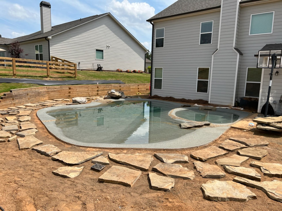 Biodesign Pool Construction Surround