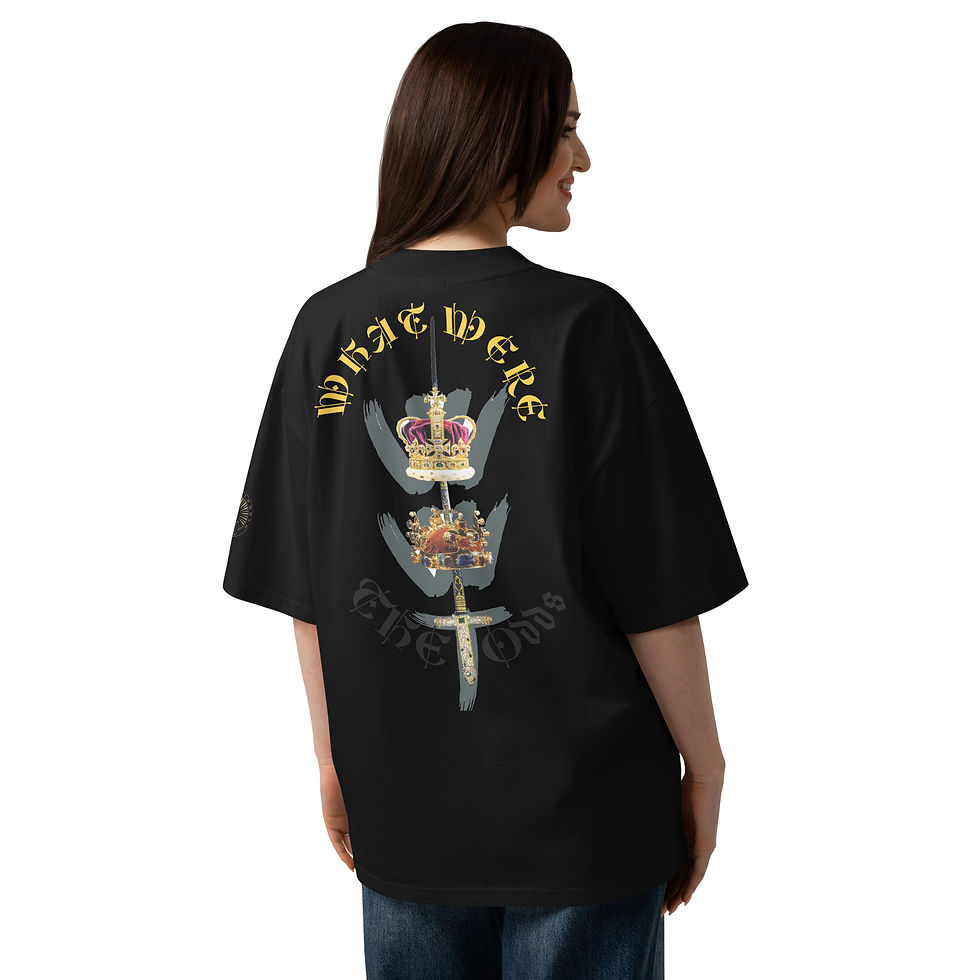 Thumbnail: Unisex organic oversized high neck t-shirt | SXG