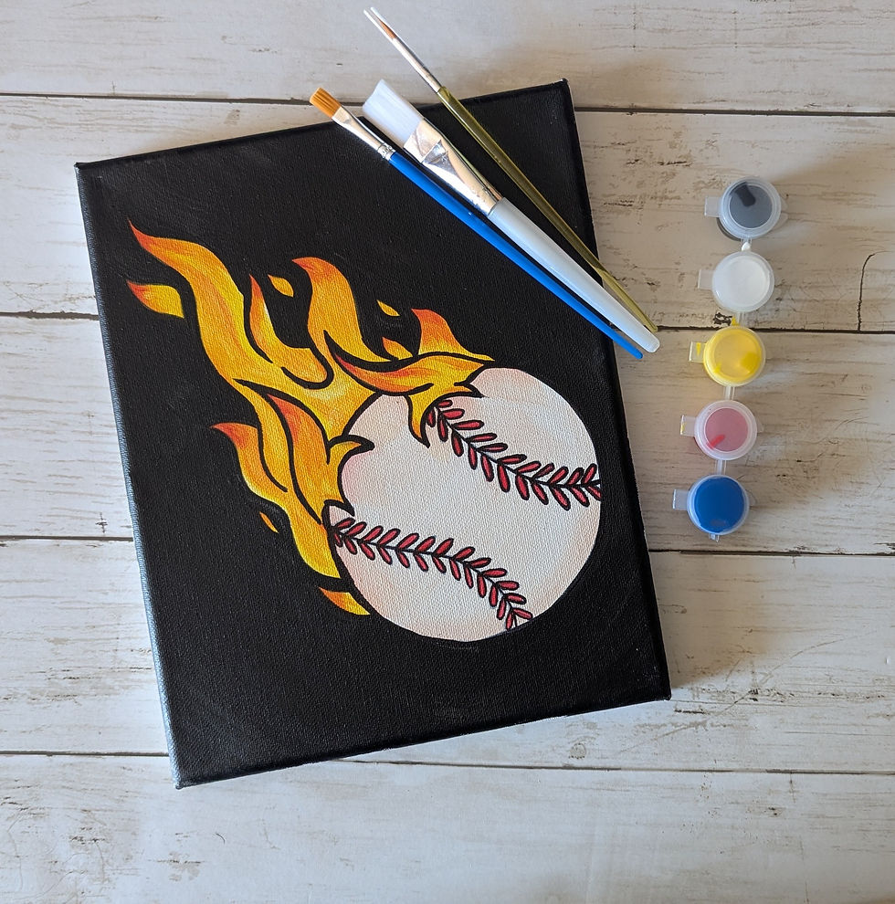 Fire Ball Acrylic Paint Kit