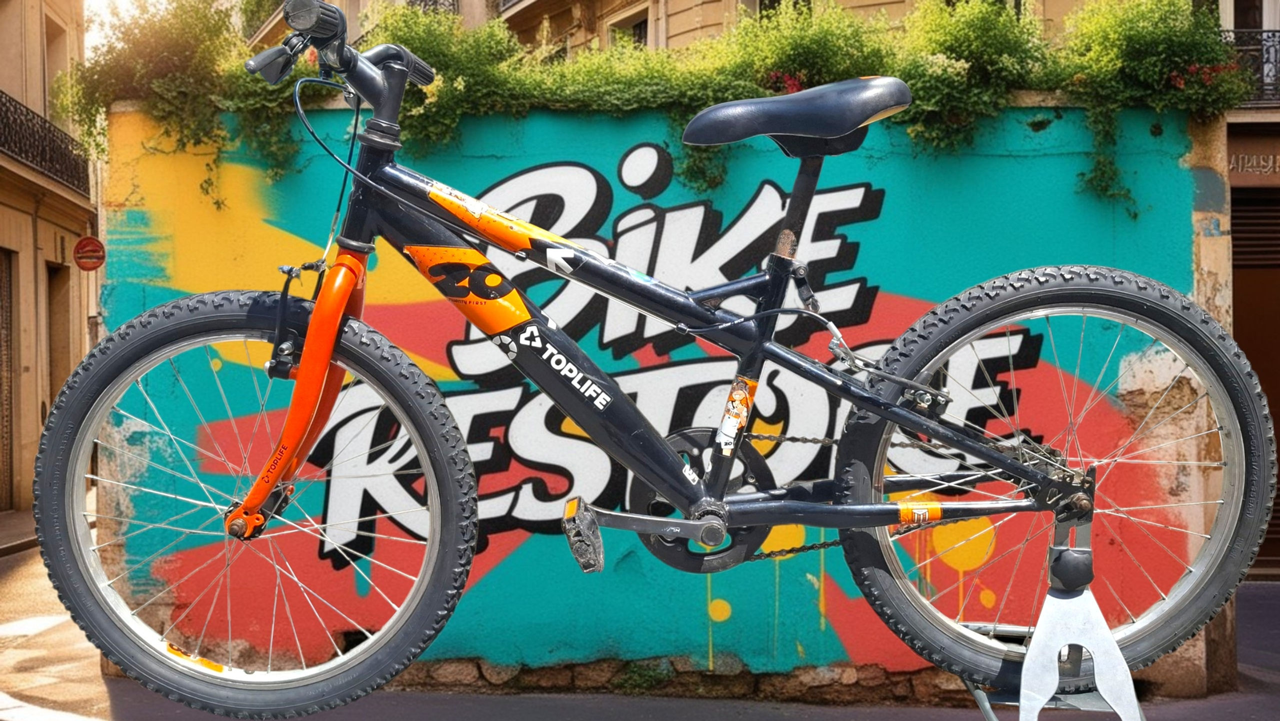 Vélo 20 pouces - TOPLIFE (XS) RÉVISÉ