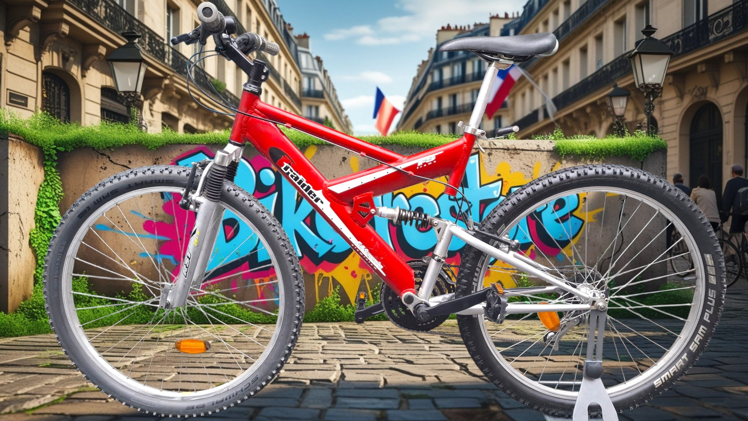 Vélo 26 pouces - RAIDER FS (M/L) RÉVISÉ