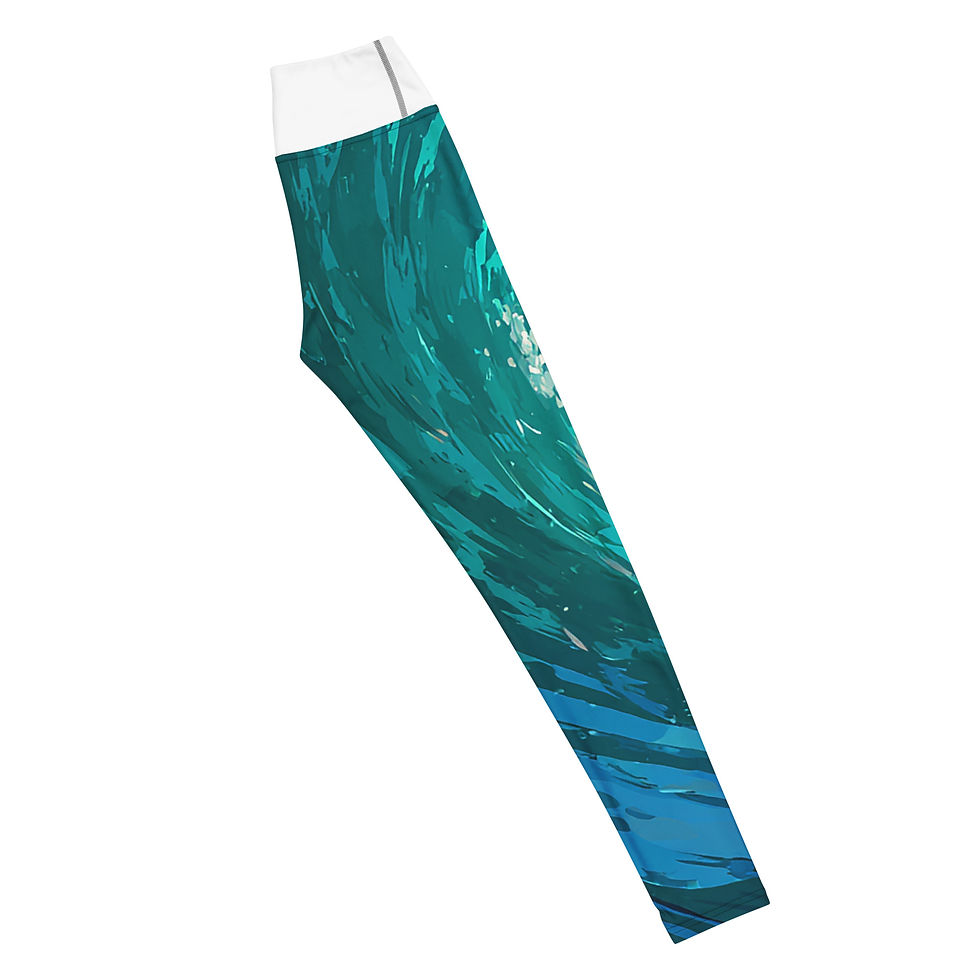 Thumbnail: Surfs up Yoga Leggings
