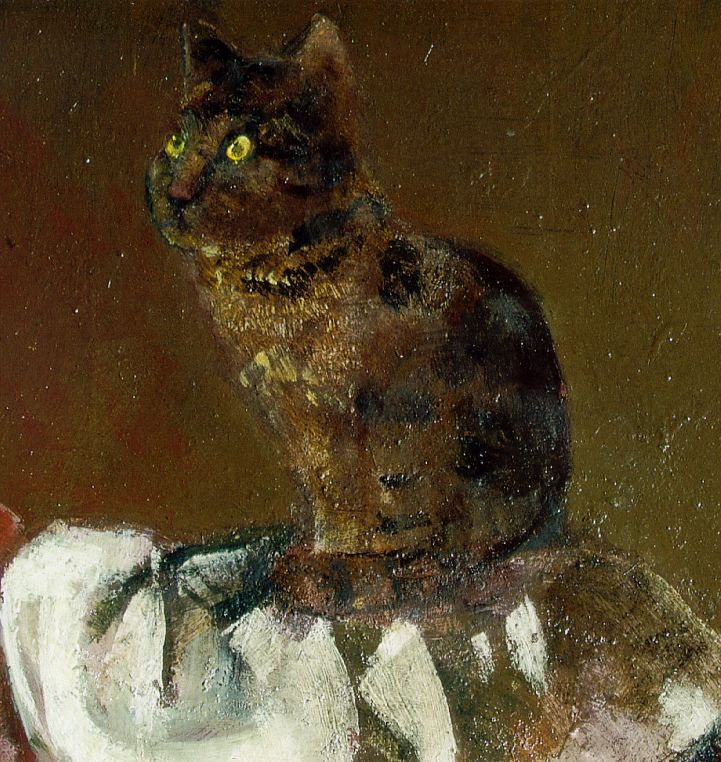 Balthus Cat with mirror III 1989-94 Detalj 1Thomas Ammann Fi.jpg
