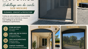 ☀️ Profitez pleinement de votre terrasse… tout en restant à l'abri !
