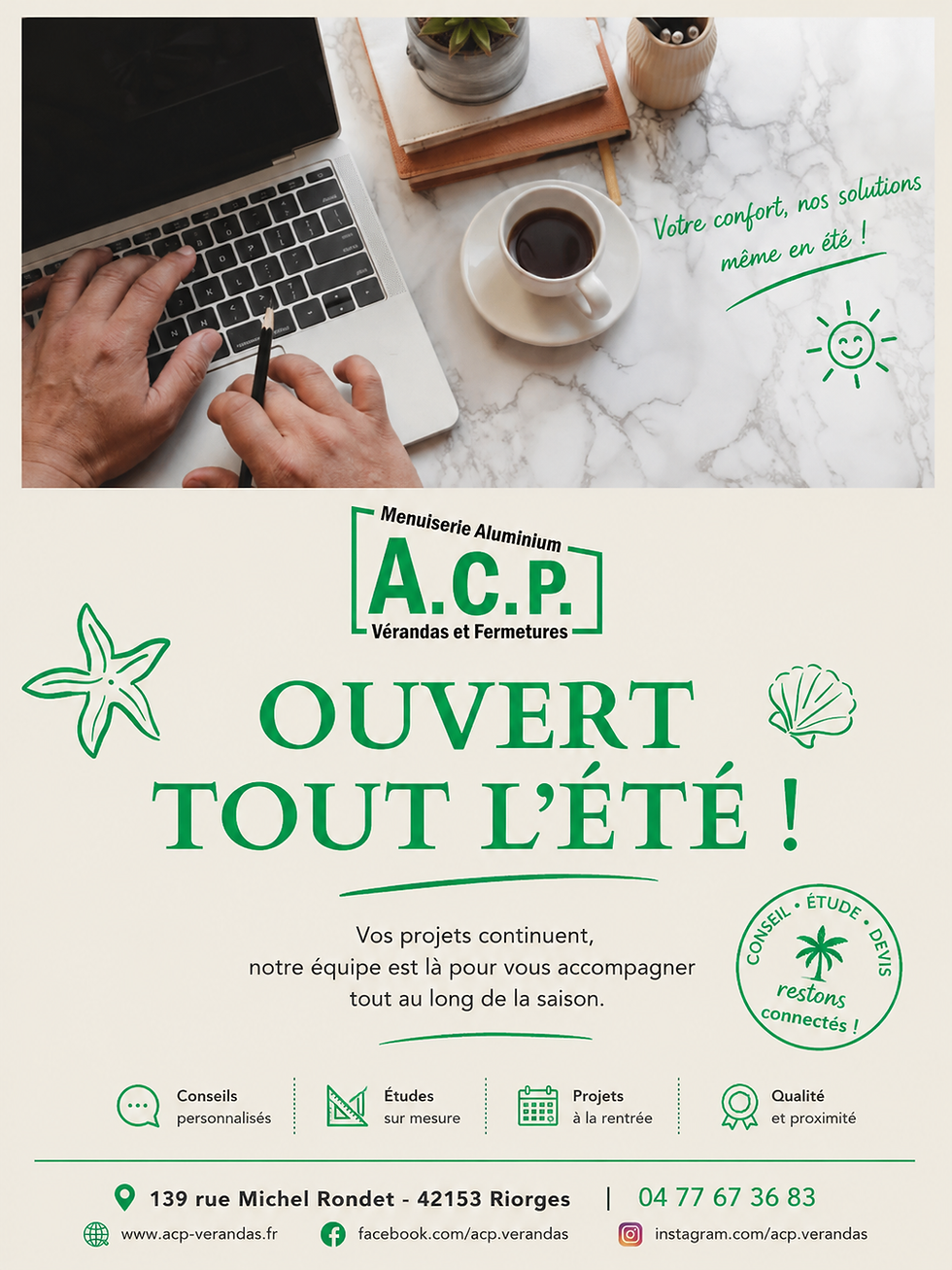 ⚠Un été pour imaginer, un automne pour profiter !