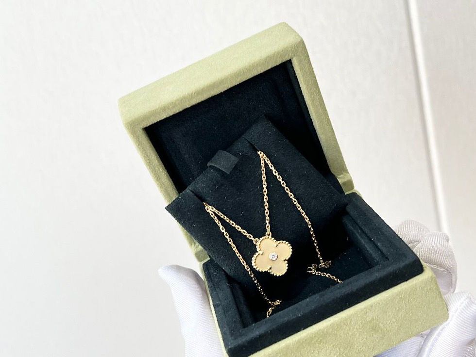 Thumbnail: VCA necklace 金色
