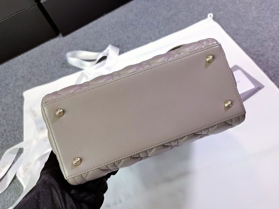 Thumbnail: DIOR Lady Dior medium grey 大象灰