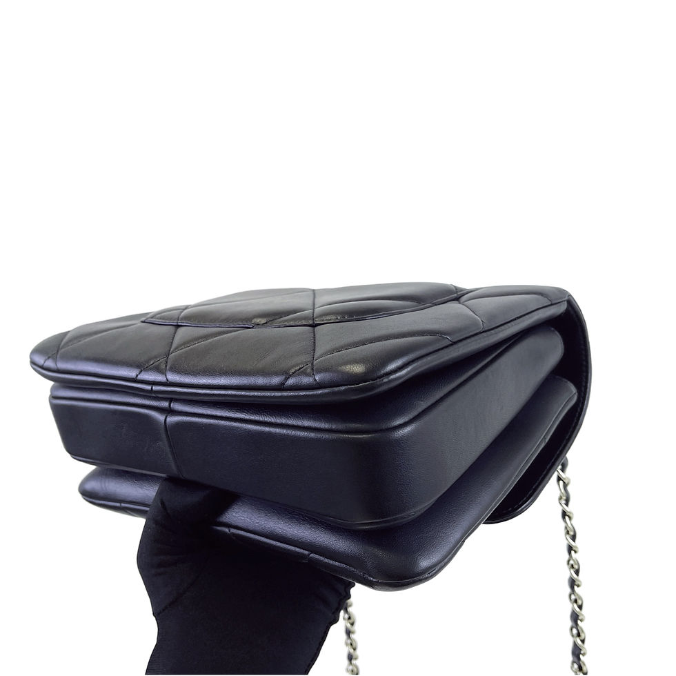 Thumbnail: CHANEL Trandy CC Top Handle Flap Bag Blkxghw