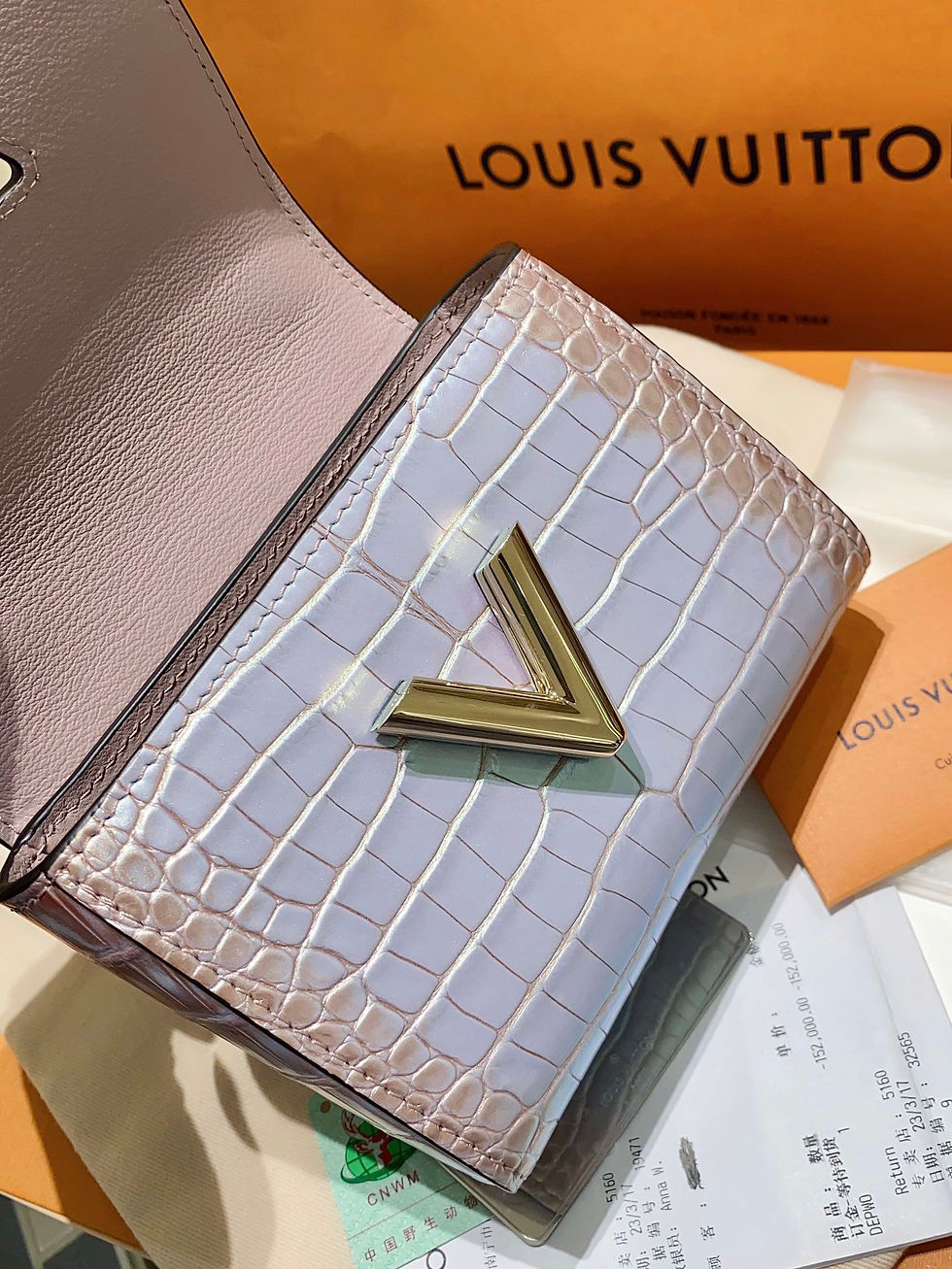 Thumbnail: LV Twist Mini Size Croc 