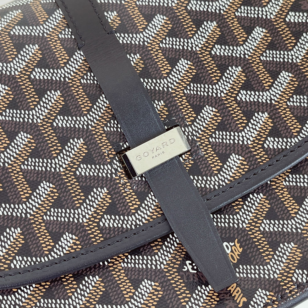 Thumbnail: GOYARD Belvedere PM Crossbody Bag Canvas Black