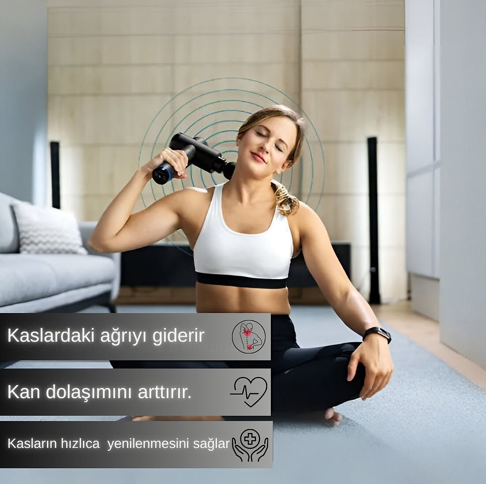 Küçük resim: MINI-8211 Şarjlı Sporcu Koşucu Darbeli Titreşimli Masaj Aleti 6 Kademeli 2000MAH