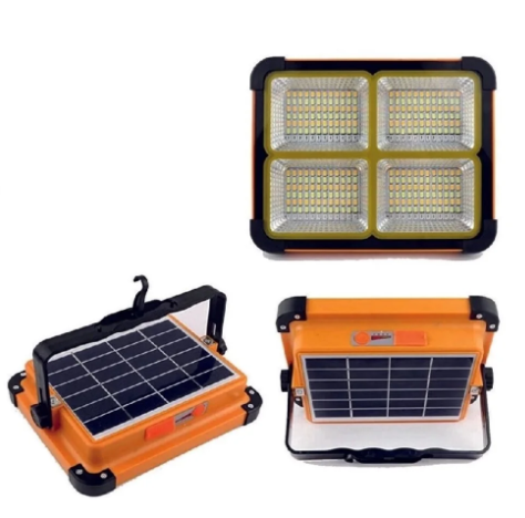 Küçük resim: Horoz Turbo-400 Turuncu Led Solar Projektör 400w