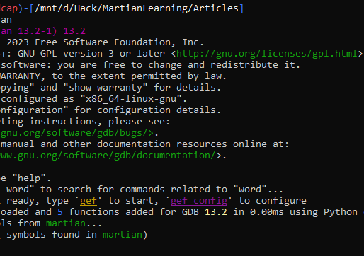 Reverse Engineering with GDB