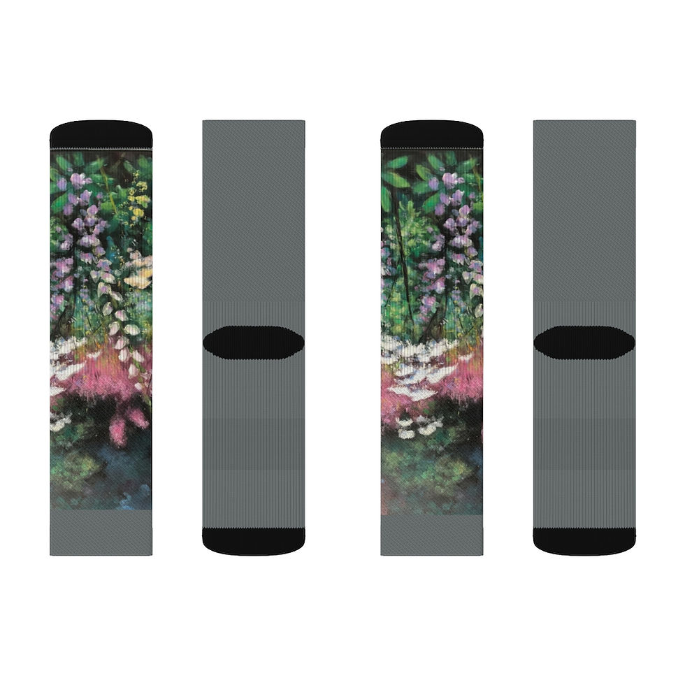 Thumbnail: Lupins Sublimation Socks