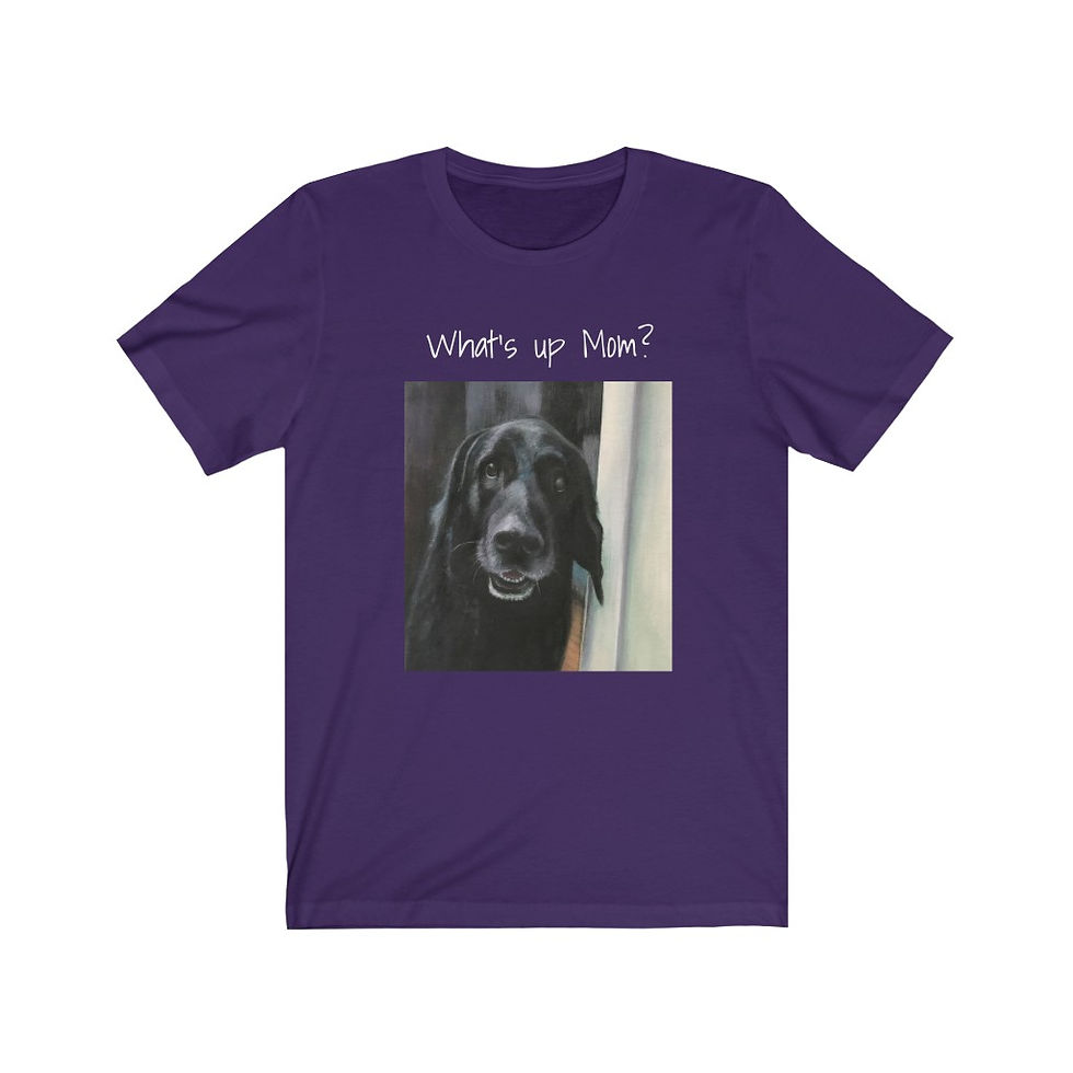 Thumbnail: What's up Mom? - Unisex Jersey Short Sleeve Tee