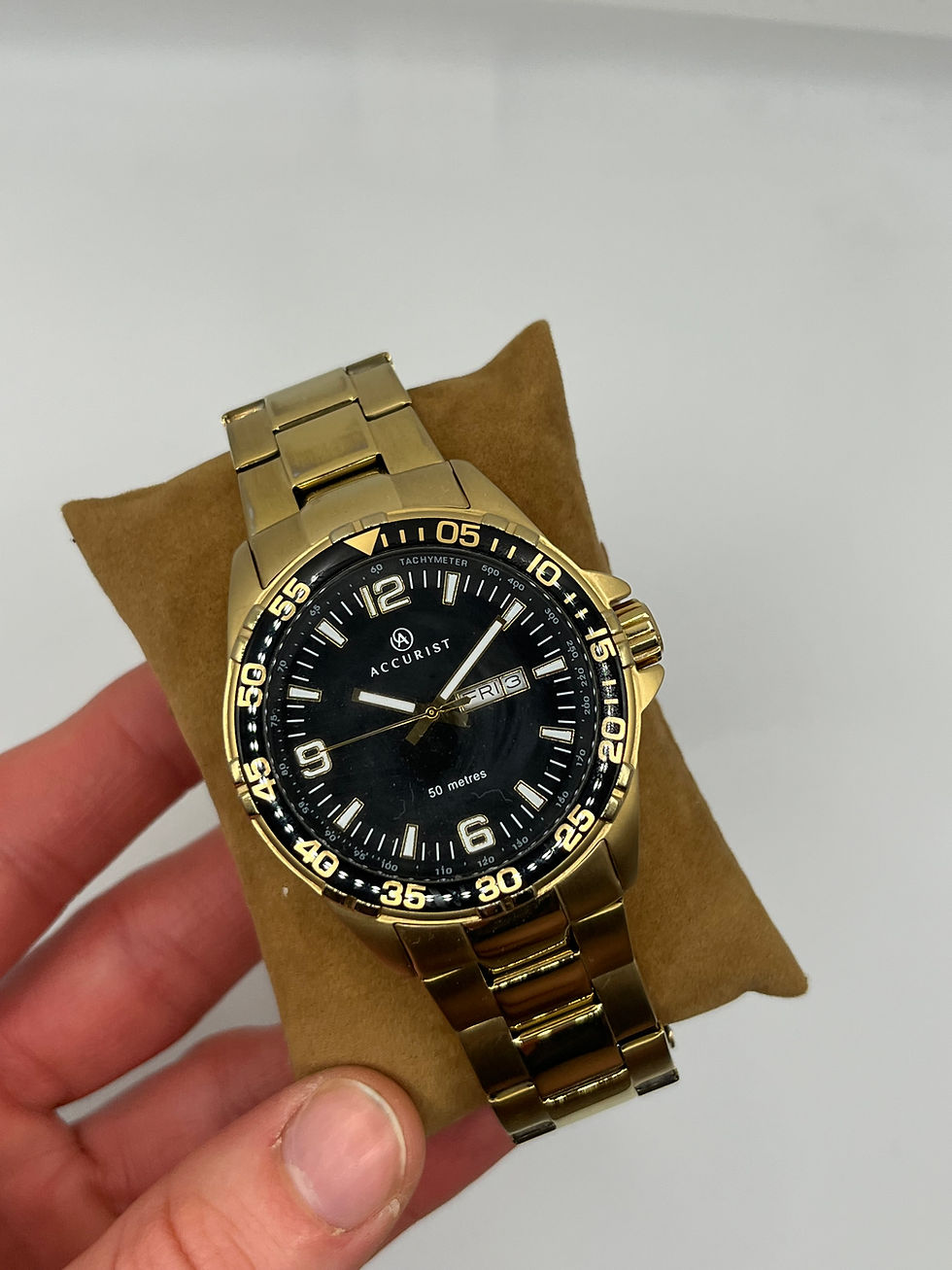 Accurist Gold Day-Date