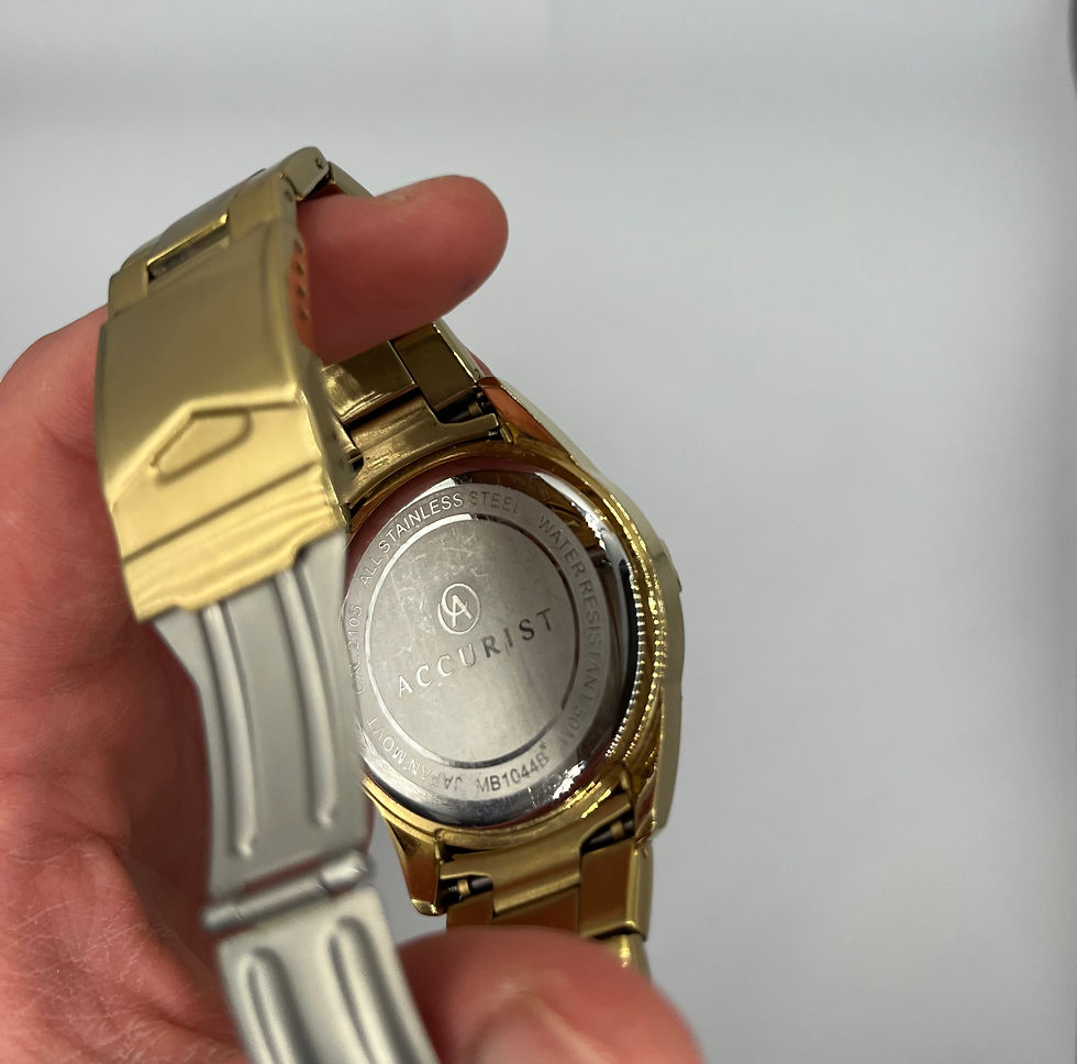 Thumbnail: Accurist Gold Day-Date Watch