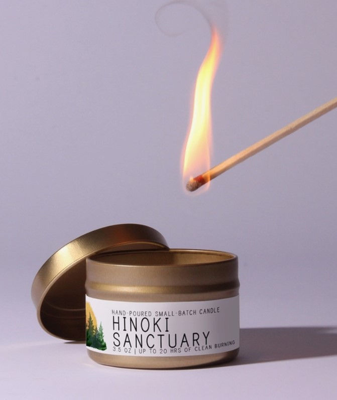Hinoki Sanctuary Candle