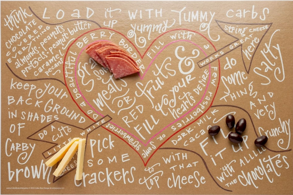 Thumbnail: Valentines Day Charcuterie Template