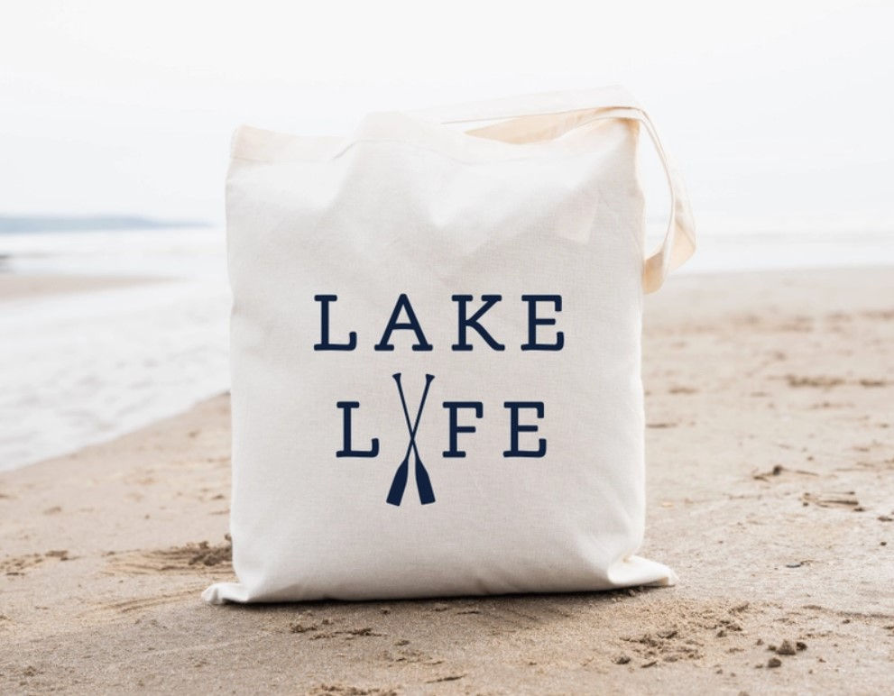 Lake Life Tote Bag