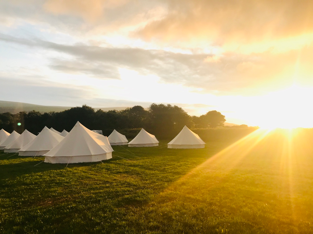 Tee and Toast Bell Tent Hire Luxury Glamping West Sussex