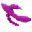 Thumbnail: 3 In 1 Triple Stimulator Thrusting Rotating Sucking Rabbit Vibrator