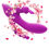Thumbnail: 3 In 1 Triple Stimulator Thrusting Rotating Sucking Rabbit Vibrator
